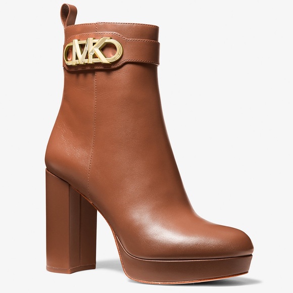 NWOB Michael Kors Parker Platform Booties Size 8 - Picture 1 of 5